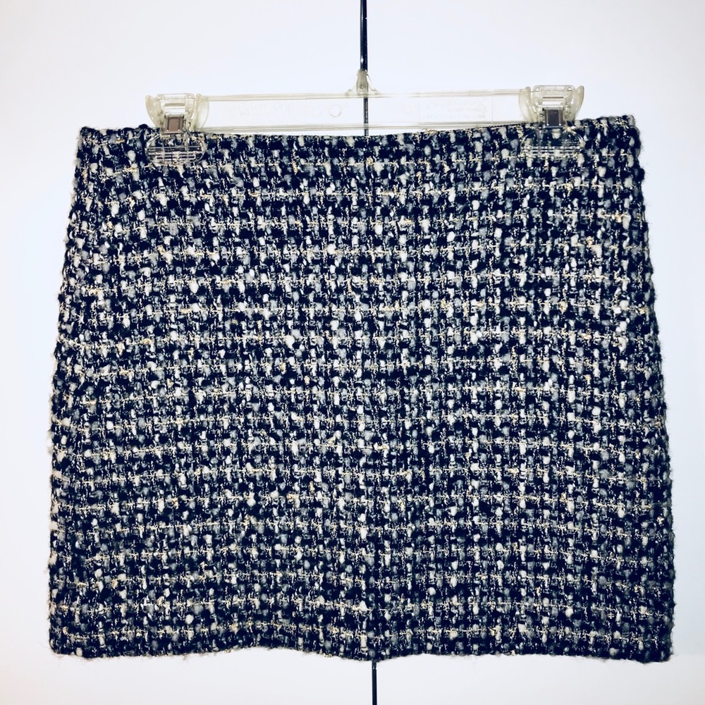 J.Crew Multi-colored tweed skirt